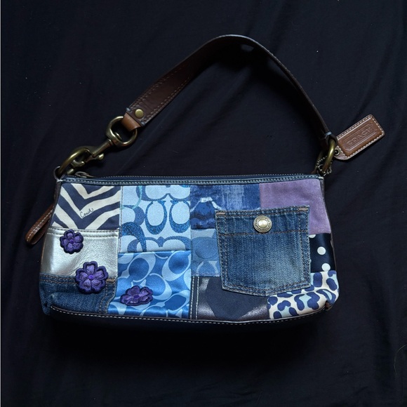 Coach Handbags - Coach Denim Patch Bag